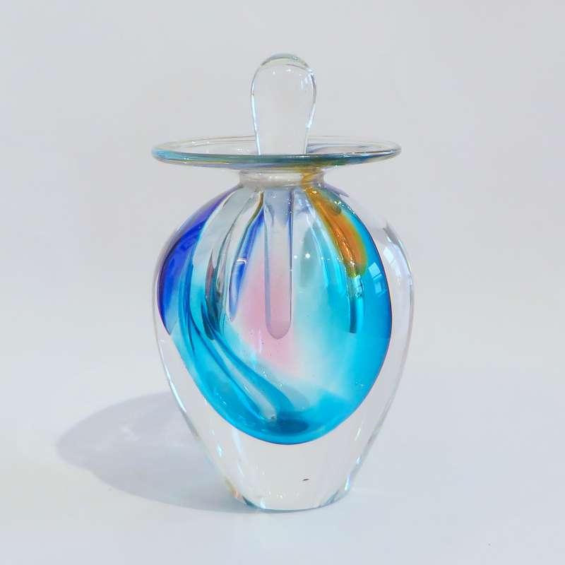 Blue Perfume Bottle