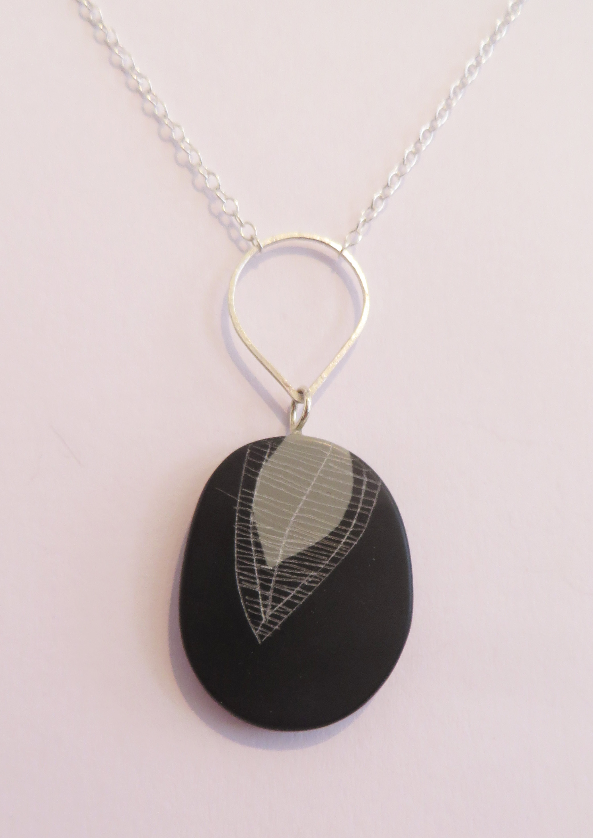 Long Oval Pendant