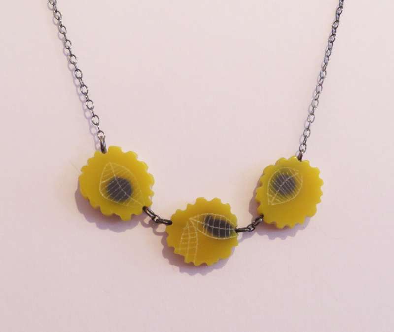 Long Triple Drop Necklace