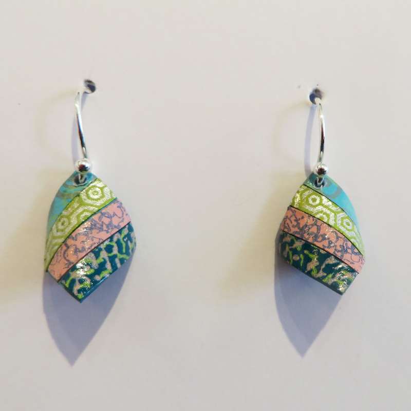 Handkerchief earrings 