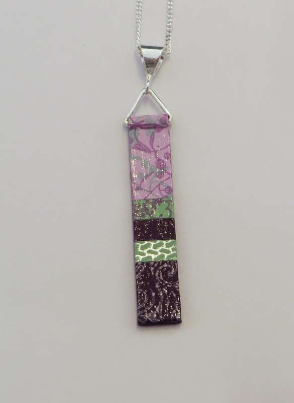 Long slim pendant