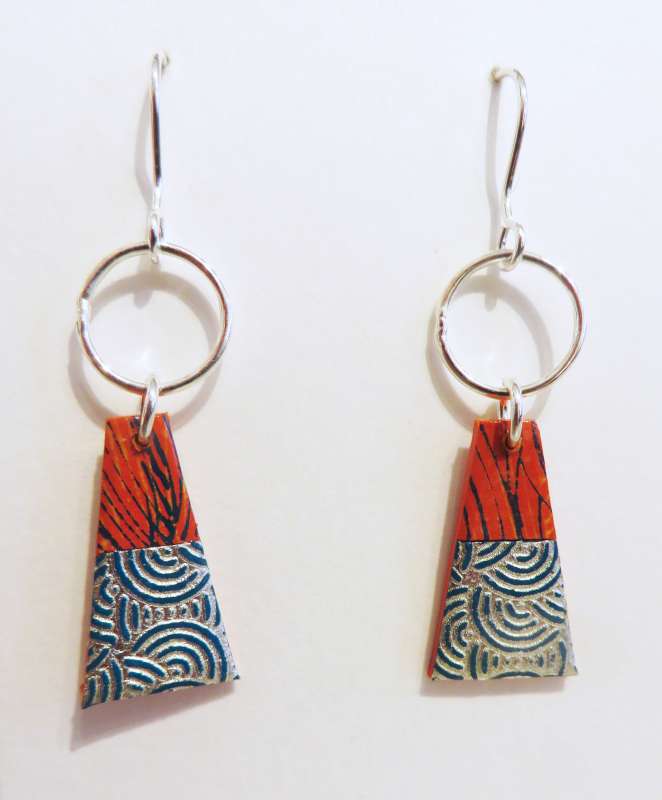 Trapeze earrings