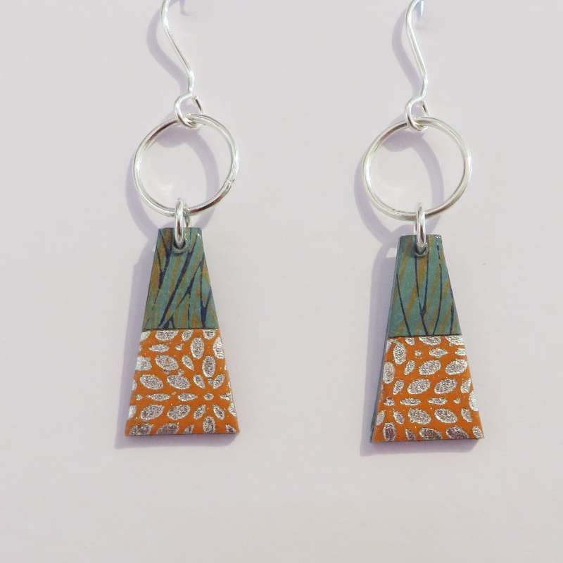 Trapeze earrings