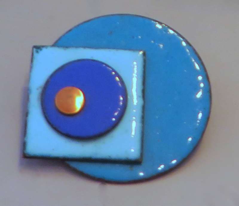 Geometric Brooch