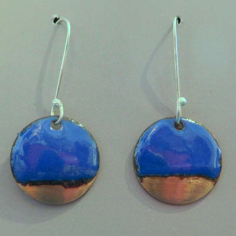 Copper Tip Earrings 
