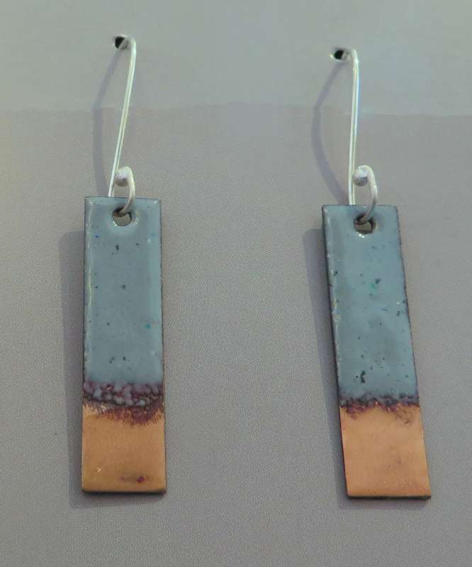 Copper Tip Earrings 