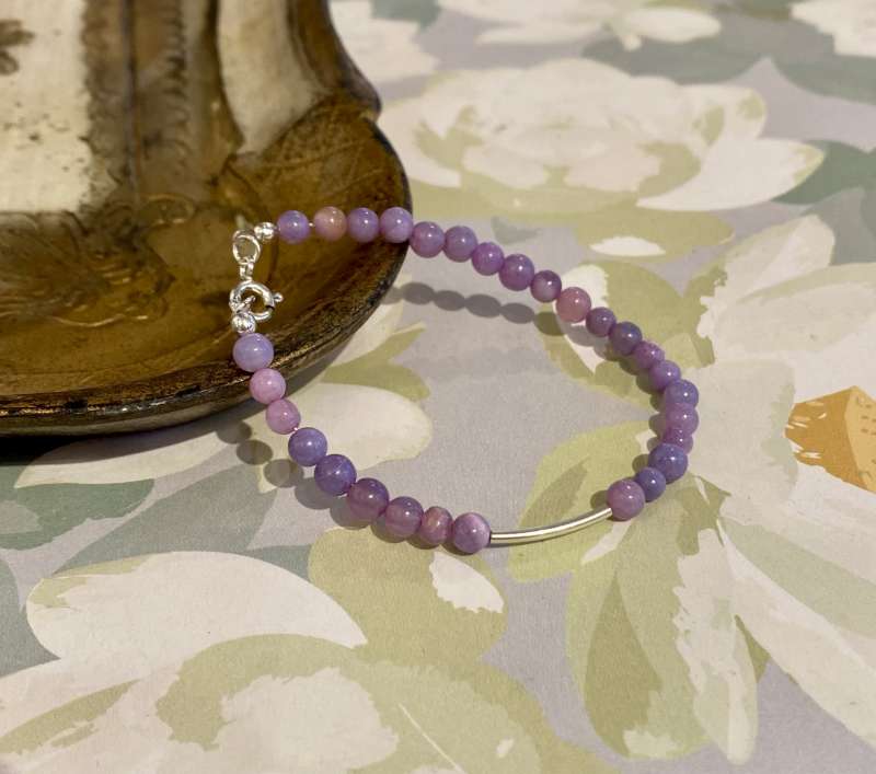 Lavender Opal Bracelet