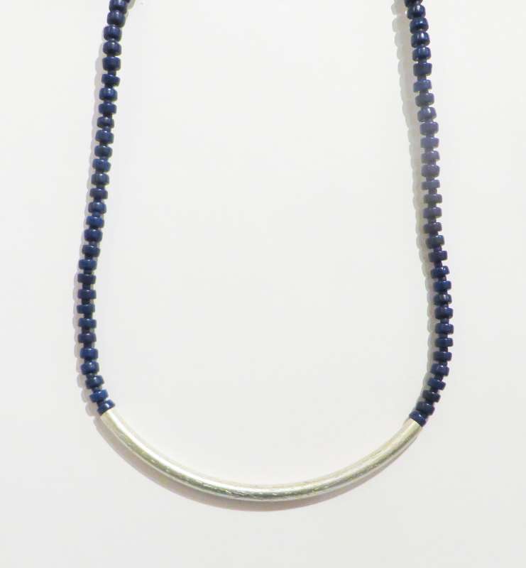 Lapis Lazuli Silver Necklace