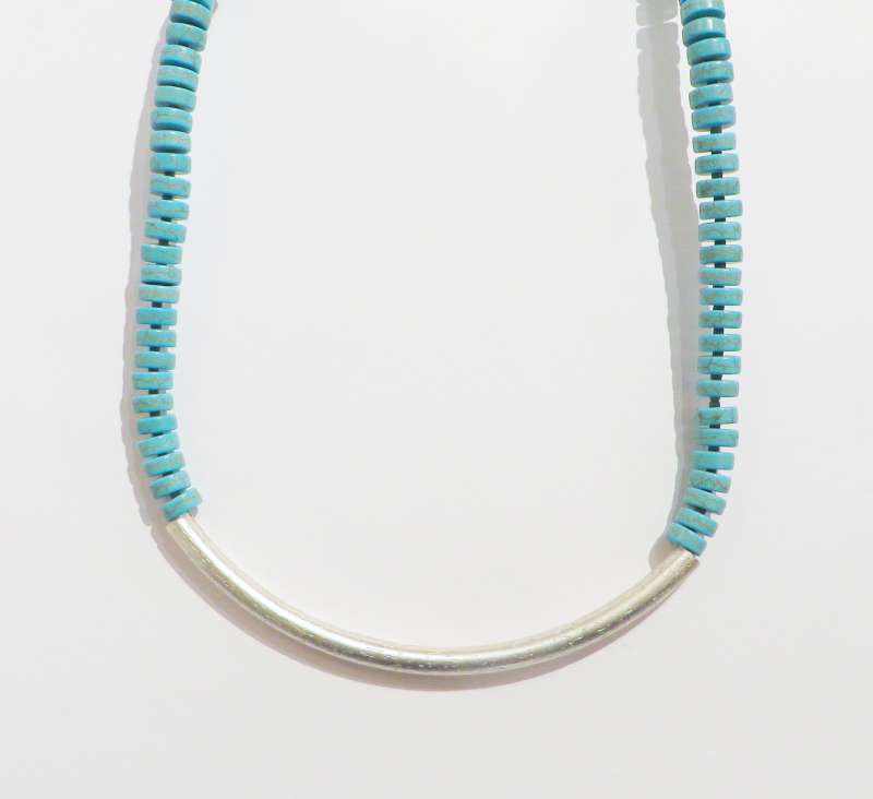 Turquoise Silver Necklace
