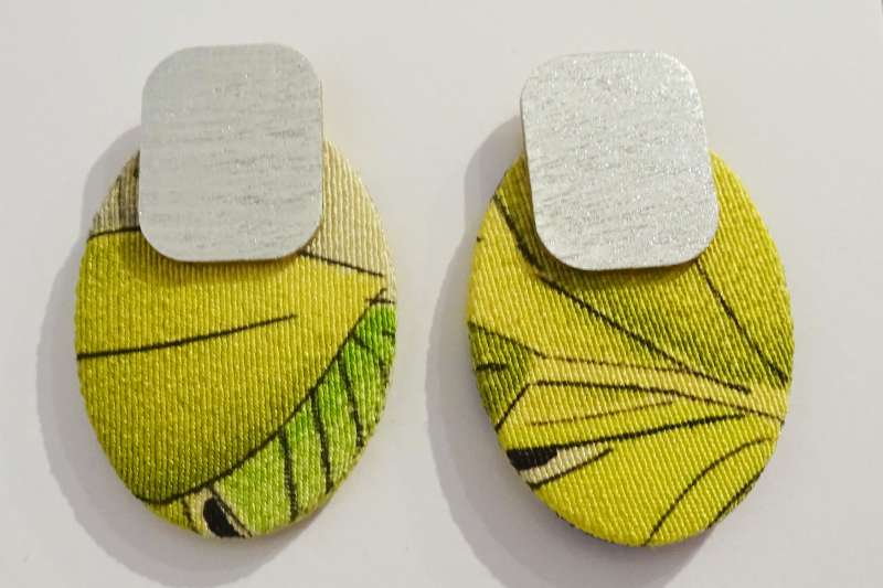 Ellipse and Square Earrings